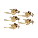 Designers Impressions Kain Satin Brass Privacy Euro Door Lever Hardwar.... Fixed Price $168.77.