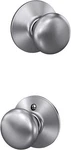 Schlage F10 Plymouth Door Knob Hall & Closet Passage Lock. Fixed Price $13.99.