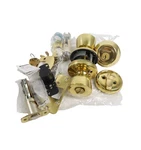 Kwikset Abbey Entry Knob Single Cylinder Deadbolt Combo Pack 99910-057 Brass. Fixed Price $24.95.