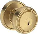 Baldwin En.bre.rrr Bremerton Single Cylinder Keyed Entry Door - Brass. Fixed Price $222.60.