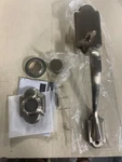 Kwikset 802AN-LIP Handleset Satin Nickel (scratches; May Be Missing Parts). Fixed Price $50.38.