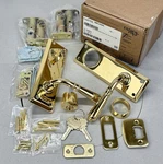 Emtek 8080US3NL Quincy Single Cylinder Keyed Entry Set Unlacquered Brass. Fixed Price $205.52.