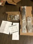 Emtek Assa Abloy Single Cylinder Laussane Round Knob Door Handle Nickel Finish. Fixed Price $199.99.