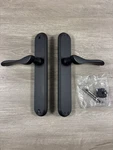 Pella Matte Black French Door Rh Inactive Handle New Box See Desicrption**. Fixed Price $225.00.
