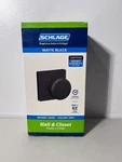 Schlage Bowery Matte Black Passage Door Knob Hall/closet F10 Bwe 622 New. Fixed Price $30.00.