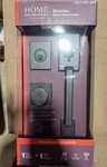 Home Decorators Bleecker Matte Black Door Handleset With Ridgeway Interior Knob. Fixed Price $80.10.