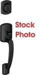 Schlage F58 Grw 716 Greenwich Exterior Half Of Handleset Only, Aged Bronze. Fixed Price $50.00.