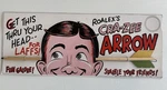 Roalex Company Cra-zee Arrow Novelty Toy On Original Card 1950/60S. Fixed Price $65.00.