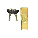Andersen Anvers Style - Exterior Keyed Lock With Keys (right Hand) In Bright Bra. Fixed Price $151.96.
