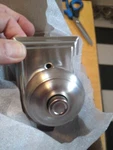 Schlage F40-GEO-ADD Georgian Privacy Door Knob Set Nickel. Fixed Price $27.99.