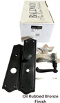 Baldwin 6939-102-ENTR Bristol Entry Set W/ Levers Oil Rubbed Bronze Finish Nos. Fixed Price $349.99.