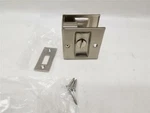 Deltana Adjustable Pocket Lock SDL25 U15 Privacy, Size, 2-3/4" X 2-1/2" US15. Fixed Price $20.08.