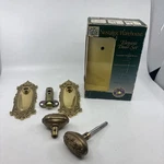 Nostalgic Warehouse Victorian Long Plate Knob Brass Incomplete. Fixed Price $62.99.