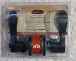Design House Front & Back Keyed Entry Lever Door Handle Lock Set Oil Rubbed Bron. Fixed Price $33.40.