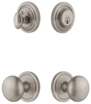 Grandeur Cirfav Sp Eset 234 Circulaire Solid Brass Single - Nickel. Fixed Price $468.75.