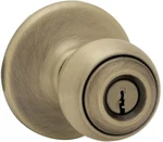 New Kwikset Entry Antique Brass Security Series Polo Single Cylinder Keyed. Fixed Price $29.00.