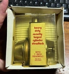 Kwikset 880 Ksp 15A Cylinder Deadbolt / Auxiliary Lock Antique Nickel New. Fixed Price $13.75.