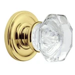 Baldwin 5080.030.IDM Filmore Polished Brass Half-dummy Crystal Knob. Fixed Price $57.39.