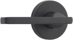 Baldwin Ps.squ.crr Black Square Passage Leverset With Contemporary Round Rose. Fixed Price $140.70.