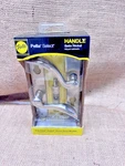 Pella Select - Satin Nickel Storm Door Handle Set 9099617 Manija Curved *new. Fixed Price $180.50.