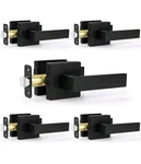 Estmoon 5 Pack Matte Black Door Handles Interior Knobs, Home Improvement.... Fixed Price $58.00.