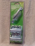 Storm/screen Door Set With Spring Hinges, Zinc 4-3/4" Hillman 853126 A-172. Fixed Price $8.00.