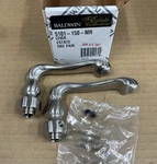 Baldwin Estate Pair Lever Handle Satin Nickel Finish 5101-150-MR. Fixed Price $49.99.