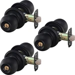 Copper Creek Matte Black Door Knobs - Keyed Entry Function, Locking Knob.... Fixed Price $72.93.
