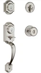 Kwikset 95530018 Montara Single Cylinder Handleset Pick Resistant Smart - Silver. Fixed Price $43.96.