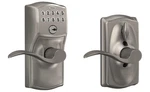 Schlage FE595 619 Camelot Keypad Entry With Flex-lock Accent Lever. Fixed Price $65.00.