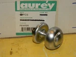 Lot Of - Laurey 44639 1/4" Rope Satin Pewter Knob Pull. Fixed Price $19.00.
