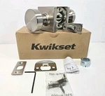 4 Pack Kwikset Passage Pismo Satin Nickel 97200-895 Square Door Knob New!. Fixed Price $49.99.