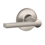 Schlage Solstice Passage Door Lever Set Satin Nickel Model J10 619 (nos). Fixed Price $16.10.
