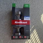 Kwikset Signature Series Hall & Closet Door Knob Satin Nickel Round 1 Pack. Fixed Price $12.99.