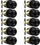 10PK Probrico Bedroom Bathroom Matte Black Door Knobs Privacy Interior. Fixed Price $120.00.