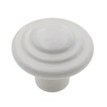 Amerock Ceramics White 1-1/2" Round Cabinet Knob Pull BP1326-W. Fixed Price $5.47.