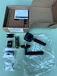 Emtek 5326US19 Select Privacy. Door Lever. Square Stem. Hammered Handle. Rh. Fixed Price $80.00.