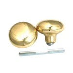 Belwith Products 1135 Brass Door Knob Set Spindle Vintage Hardware. Fixed Price $17.17.