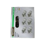 Defiant Hartford Satin Nickel Hall Closet Door Knob Contractor 6-PACK 1002708057. Fixed Price $44.99.