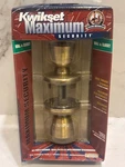Kwikset Maximum Security-hall & Closet Door Knob W/ Dual Torque Springs! New. Fixed Price $23.49.