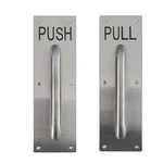 304 Stainess Steel Door Handle, Push Pull Plate Commercial Wi.... Fixed Price $35.64.
