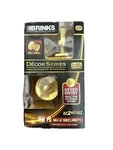 Brinks Decor Series Exterior Door Bell Knob Keyed Entry Gold 4701-105. Fixed Price $22.49.