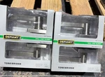 Defiant Tonebridge Satin Nickel Hall/closet Door Handle With Square Rose Lot X 2. Fixed Price $36.00.