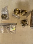 Baldwin 5002 031 Idm Half Dummy Rosette Passage 1-3/4" Dia Non-lacquered Brass. Fixed Price $15.00.