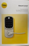 Yale R-YRL226-NR-619 Assure Lever Satin Nickel Lock With Touchscreen Keypad. Fixed Price $269.95.