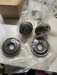 Baldwin Full Dummy Knob Set 5405 402 Fd Distressed Orb Round Rose. Fixed Price $139.99.
