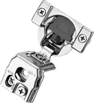 Ravinte 50 Pack 1-1/2" Overlay Soft Close Cabinet Hinges Satin Nickel Ob. Fixed Price $59.99.