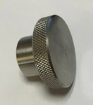 1-1/2" Blank Stainless Steel Knurled Knob SKKB-3. Fixed Price $12.00.