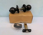 Design House Privacy Door Knob 2 Way Adjustable Ball Oil Rubbed Bronze 791590. Fixed Price $16.32.