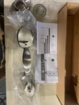 Kwikset 802CE-LIP Chelsea Dmy Door Ext. Hndlst, Nkl (hvy. Wear/tear; Miss Pc.). Fixed Price $41.75.